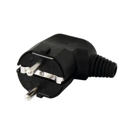 Stecker mit seitlichem Kabelausgang