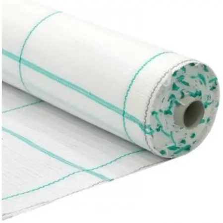 UNKRAUTFOLIE AUS PP weiss 100gr/m2, 100 m2 Rolle
