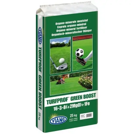 Viano TurfProf Greenboost 16-3-8+2MgO+1Fe 25kg